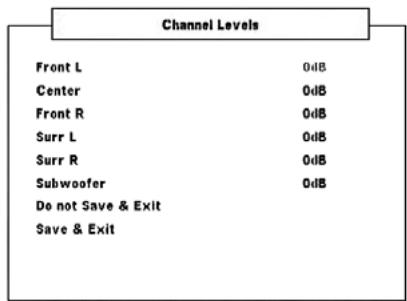 NAD VISO FIVE - Niveauxs des VOIES - 1