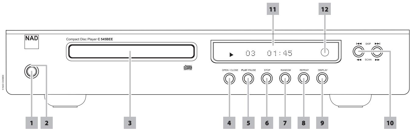 NAD C545BEE - PLAY A CD - 1