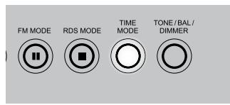 NAD C715-DAB - Reglage du programmateur d'allumage/extinction - 1