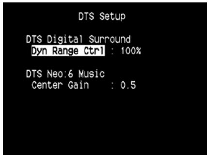NAD M15 HD - DTS SETUP - 1