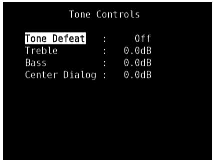 NAD M15 HD - TONE CONTROLS - 1
