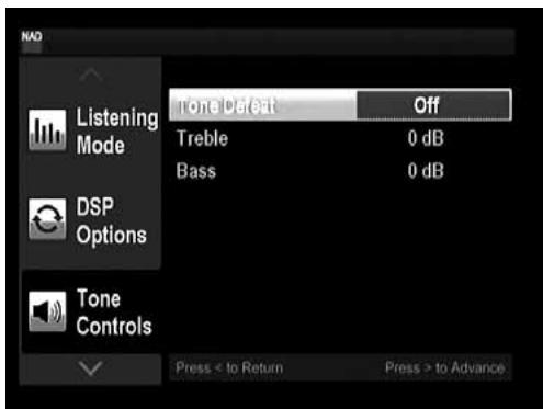 NAD T 747 - USING THE T 747-SETUP MENU - 5