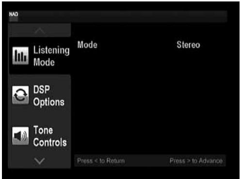 NAD T 747 - SAMPLE PROCEDURE FOR SETTING UP A/V PRESETS - 1