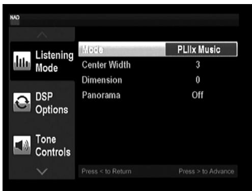 NAD T 747 - USING THE T 747-SETUP MENU - 3