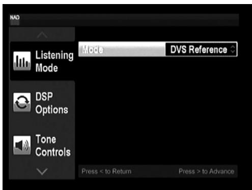 NAD T 747 - LISTENING MODE - 1