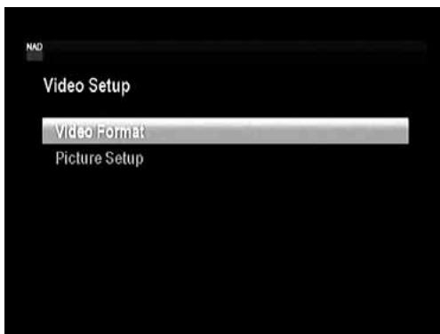 NAD T 747 - VIDEO SETUP - 1