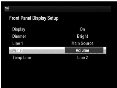 NAD T 747 - USING THE T 747-SETUP MENU - 6