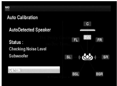 NAD T 747 - AUTO CALIBRATION - 2