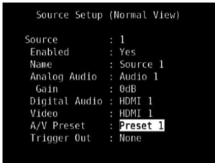 NAD T175 HD - USING THE T 175 - SETUP MENU - 14