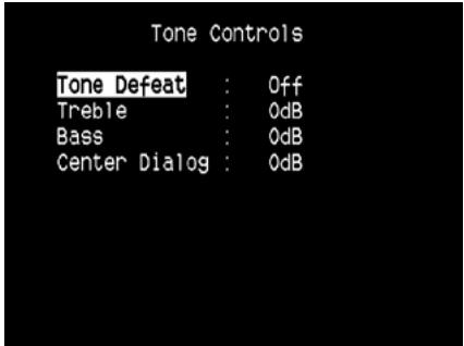 NAD T175 HD - TONE CONTROLS - 1