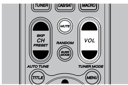 NAD T175 HD - ADJUSTING THE VOLUME - 1
