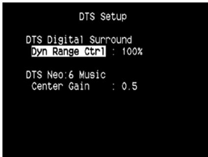 NAD T175 HD - DTS SETUP - 1