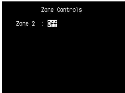 NAD T175 HD - ZONE CONTROLS - 1