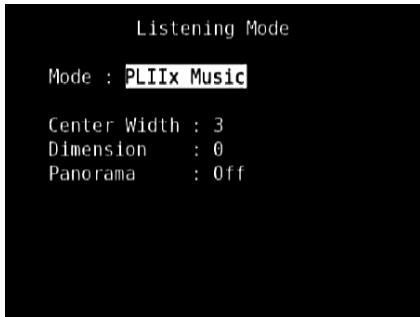 NAD T175 HD - USING THE T 175 - SETUP MENU - 7