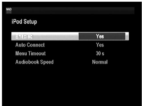 NAD T747 - iPod SETUP - 1