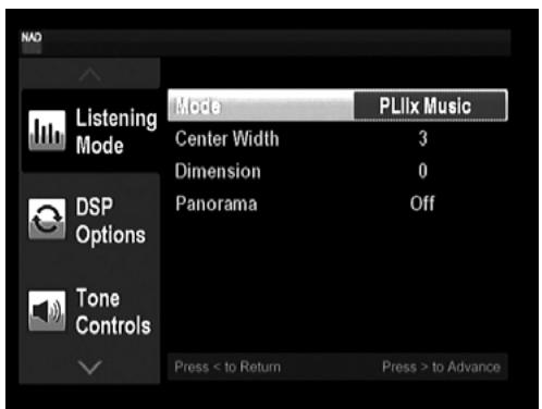 NAD T747 - USING THE T 747 - SETUP MENU - 3