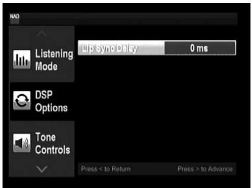 NAD T747 - USING THE T 747 - SETUP MENU - 4
