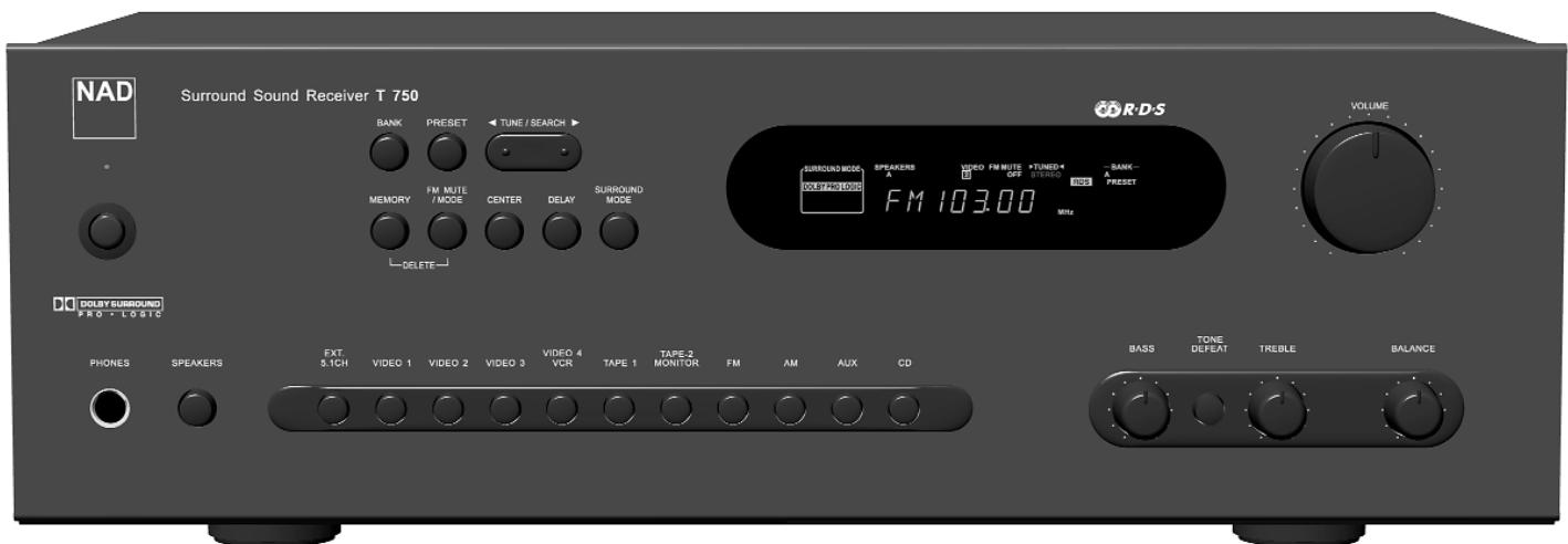 NAD T750 - 1