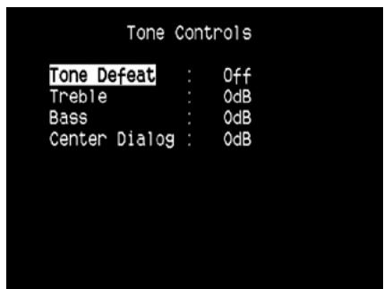 NAD T765 HD - TONE CONTROLS - 3