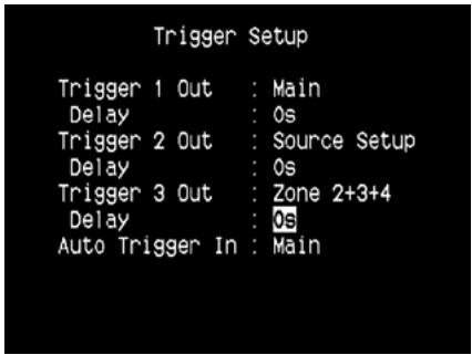 NAD T775 HD - TRIGGER SETUP - 1