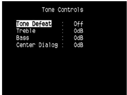 NAD T775 HD - USING THE T 775 - MAIN MENU - 1