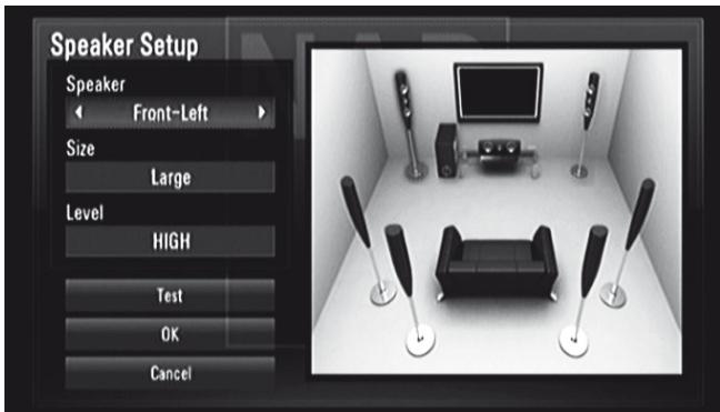 NAD M56 - SPEAKER SETUP - 1