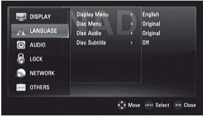 NAD M56 - HDMI COLOR SETTING - 1