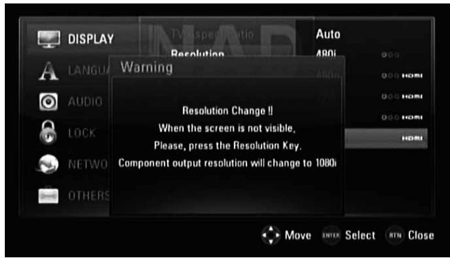 NAD T577 - CONNEXION HDMI OUT (SORTIE HDMI) - 1