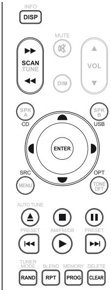 NAD C 375BEE - SR 8 REMOTE CONTROL - 1