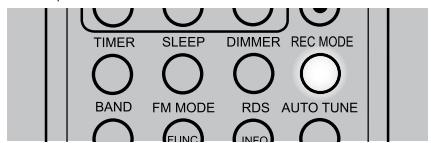 NAD C 715 - SETTING THE RECORD MODE - 1