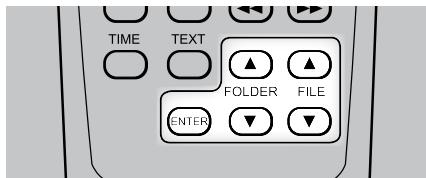 NAD C 715 DAB - SELECTING DIRECTORIES OR FILES - 1