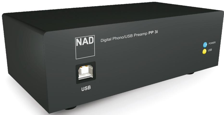 NAD DIGITAL PHONO USB PREAMP PP 3I - 1