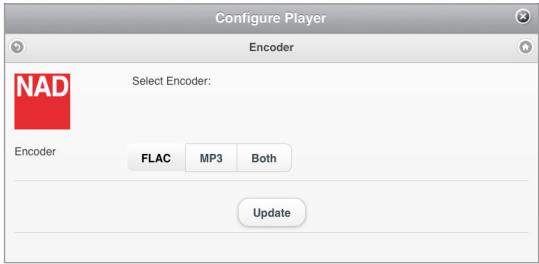 NAD M50 - ENCODER SETTING - 1