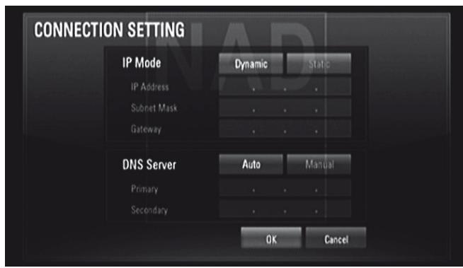 NAD T 557 - CONNECTION SETTING - 1
