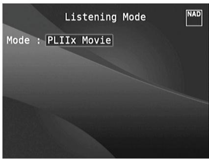 NAD T187 - LISTENING MODE - 1