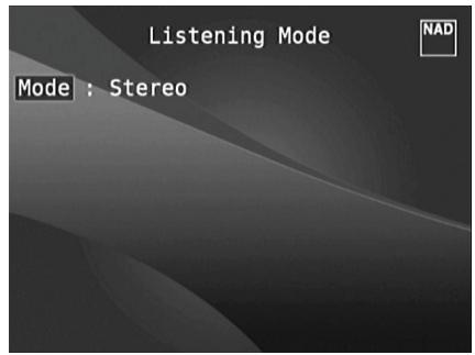 NAD T187 - SAMPLE PROCEDURE FOR SETTING UP A/V PRESETS - 1