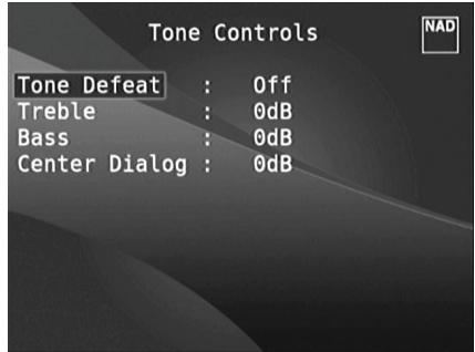NAD T187 - TONE CONTROLS - 1
