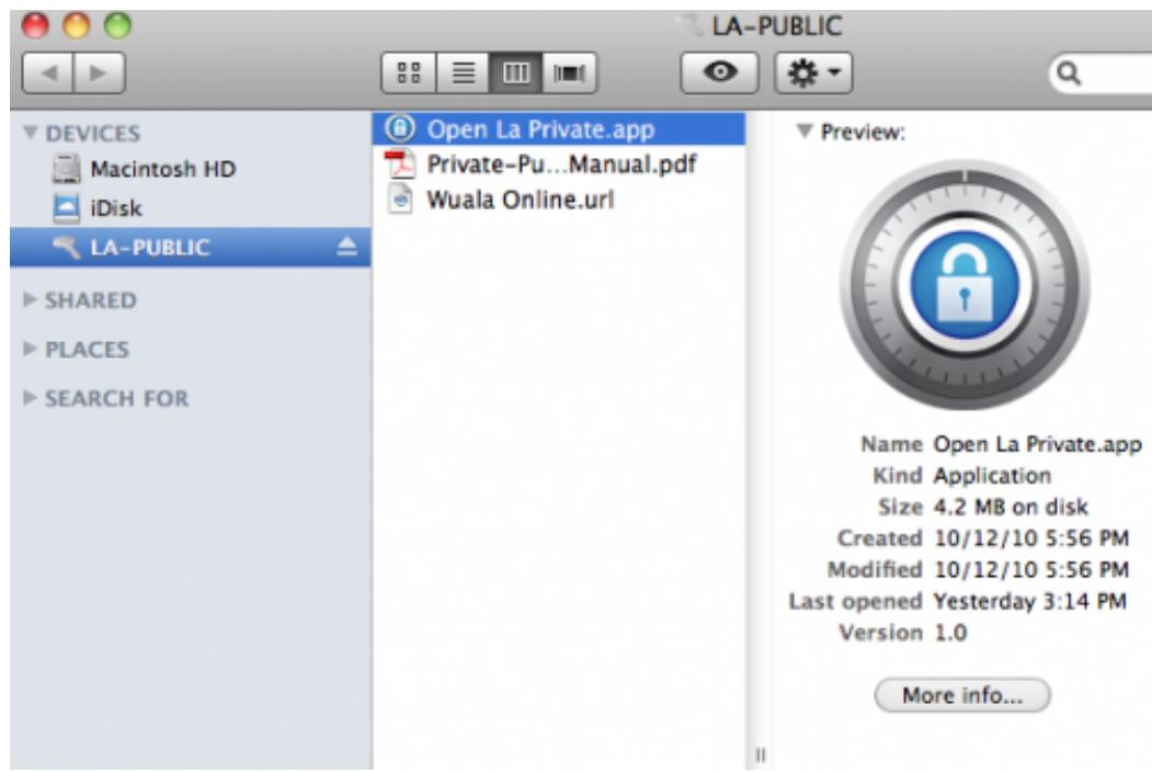 LACIE IAMAKEY - MAC USERS - INSTALL MACFUSE BEFORE CREATING LA-PRIVATE - 2