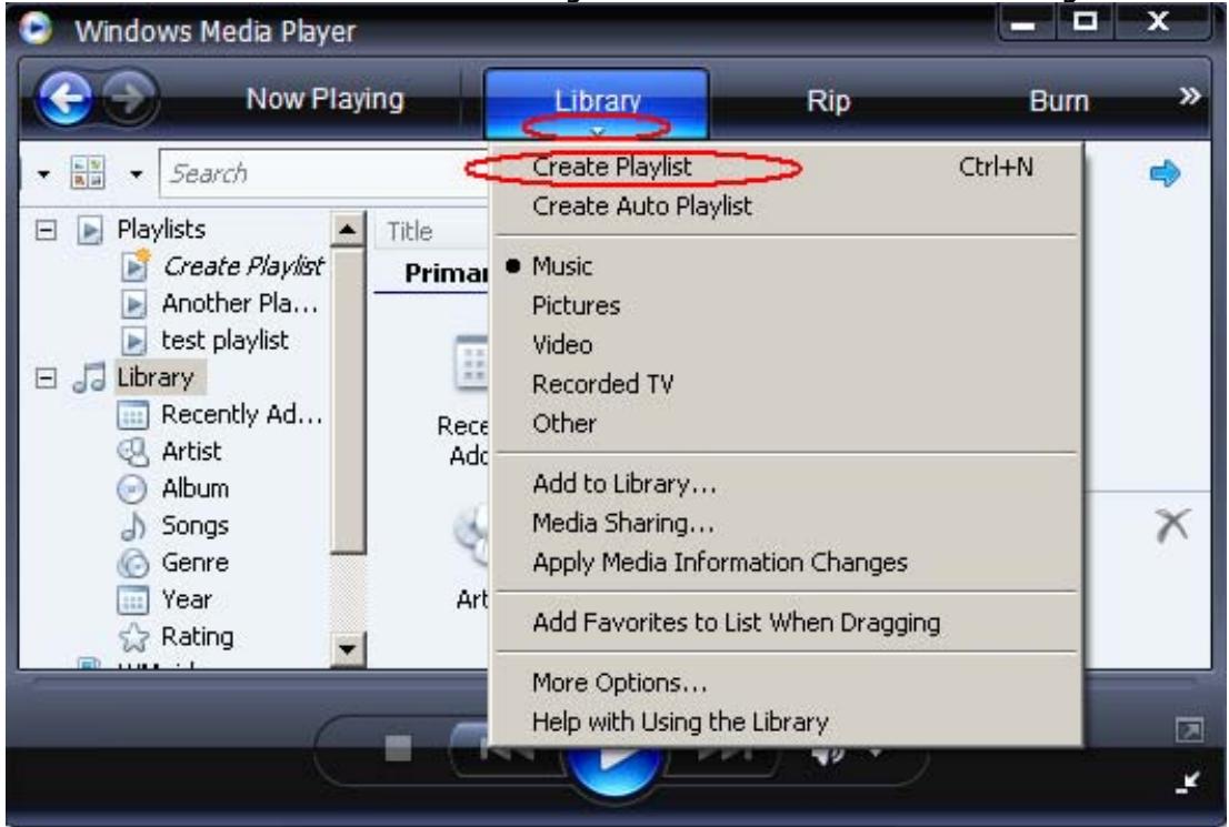 SANDISK E200 - Create Playlist - 2