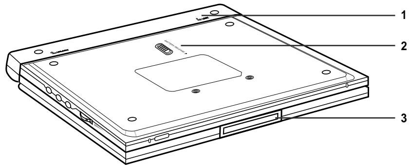 SAMSUNG DVD-L1200 - Bottom View - 1