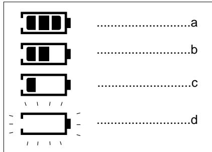 SAMSUNG DVD-L1200 - Battery level display - 1