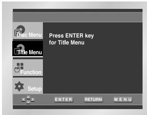 SAMSUNG DVD-L1200 - Using the Title Menu - 1