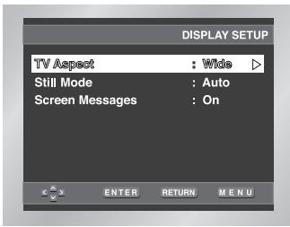 SAMSUNG DVD-L300 - Screen Messages - 2