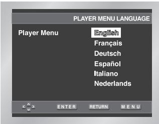 SAMSUNG DVD-L300 - Using the Player Menu Language - 2