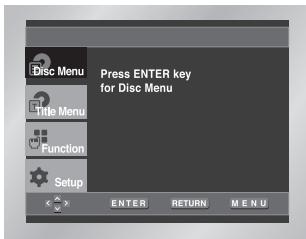 SAMSUNG DVD-L300 - Using the Disc Menu - 1