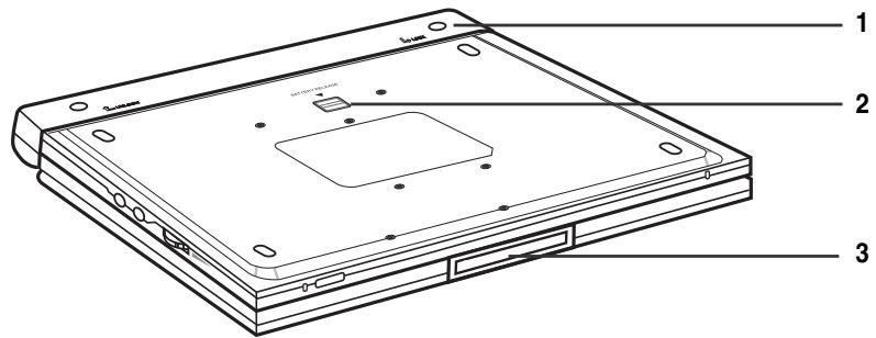 SAMSUNG DVD-L300 - Bottom View - 1