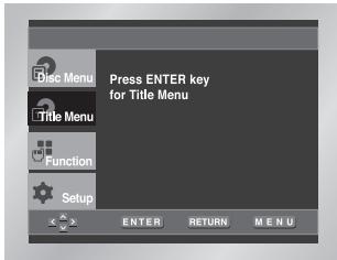 SAMSUNG DVD-L300 - Using the Title Menu - 1