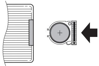 SAMSUNG DVD-L300 - Installing the Battery in the Remote - 2