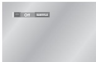 SAMSUNG DVD-L300 - Using the SUBTITLE button - 2