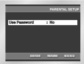 SAMSUNG DVD-L760 - Setting Up the Parental Control - 2